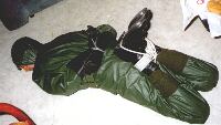 Hogtied